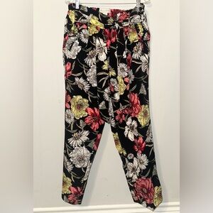 Donna Loren Floral Print Pants